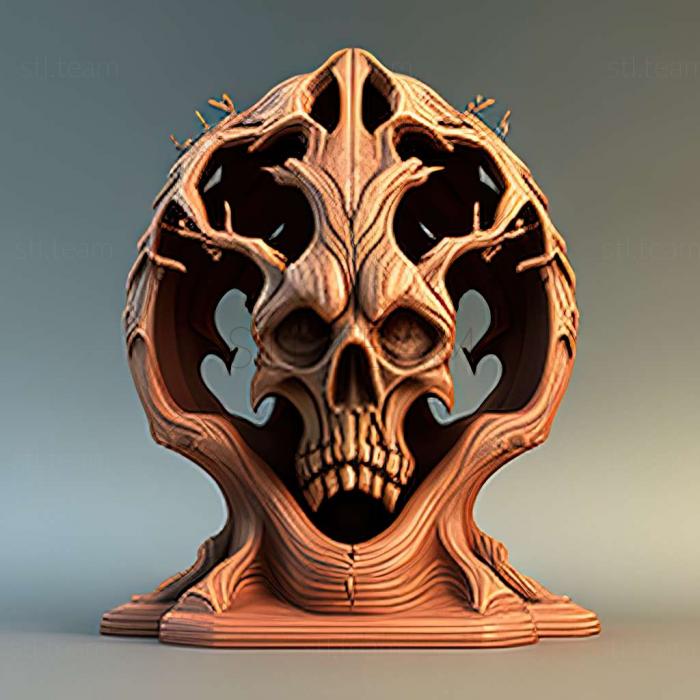 3D модель Macroocula magna (STL)